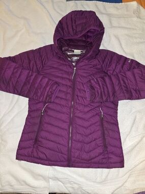 Columbia Women's Deep Purple Packable Insulated Jacket Size L